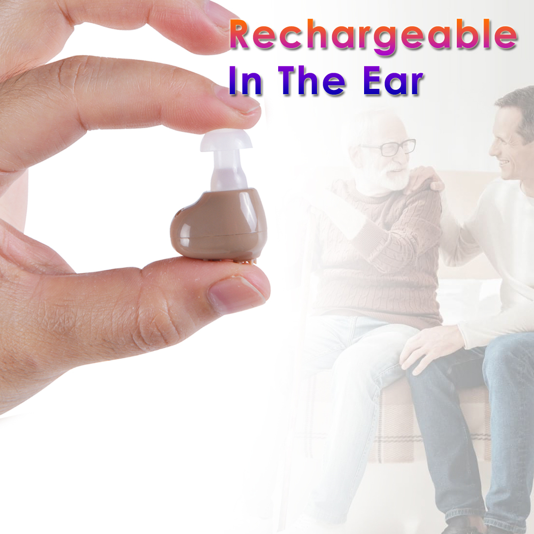 in Ear rechargeable hearing aid