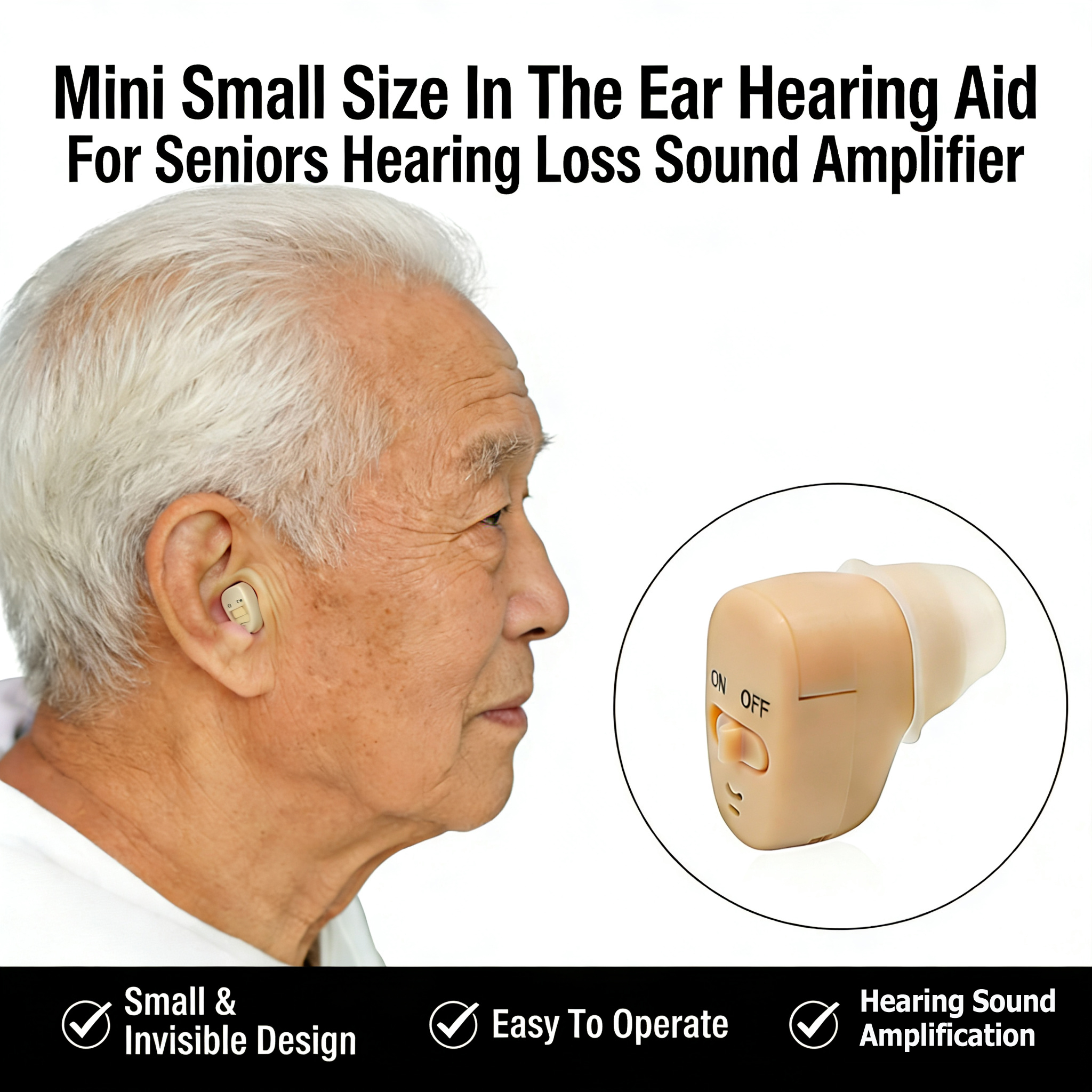 mini hearing aid for seniors