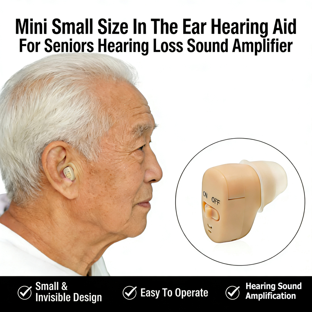 mini hearing aid for seniors