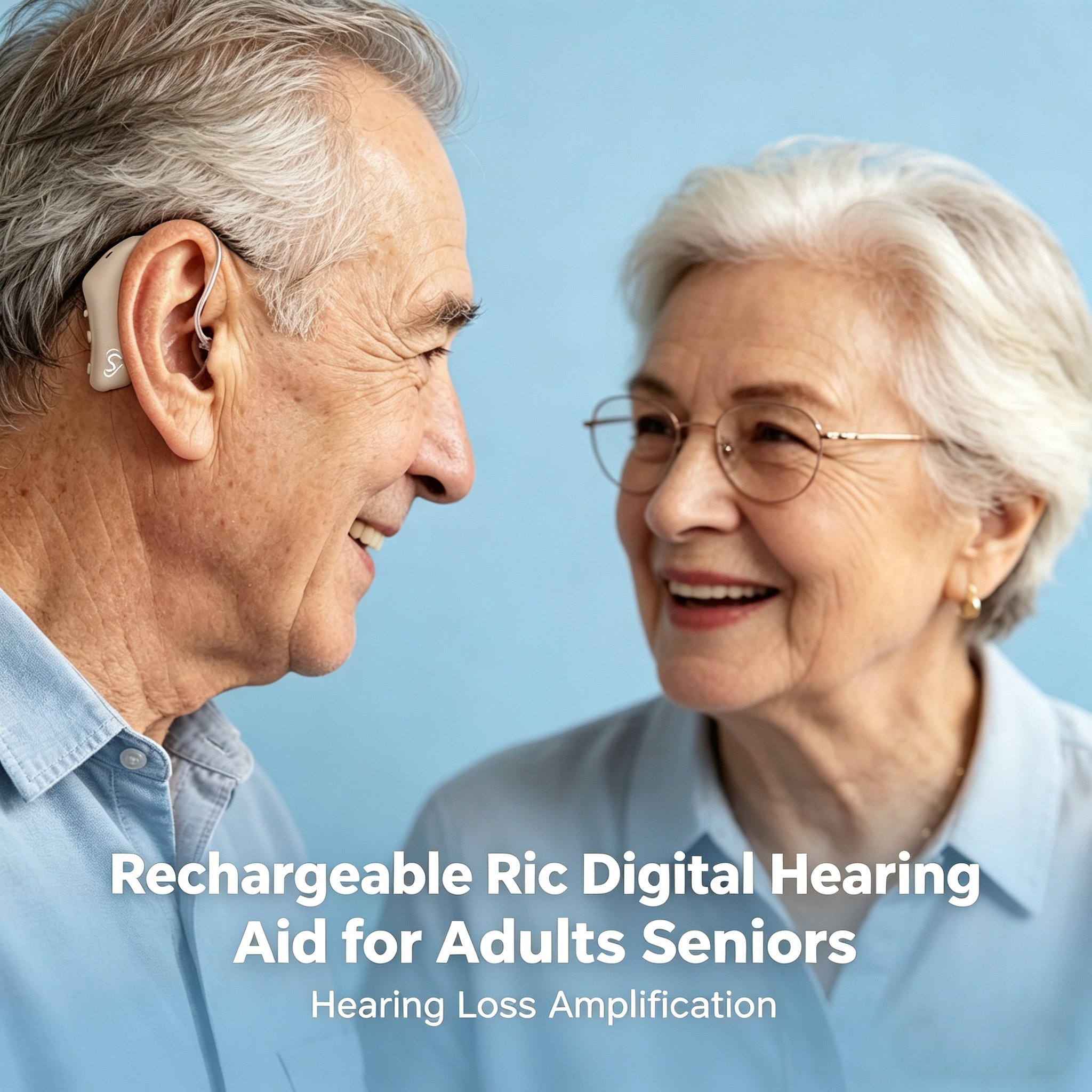 Buy Best Rechargeable OTC Hearing Aids For Seniors Online FDA Approved
