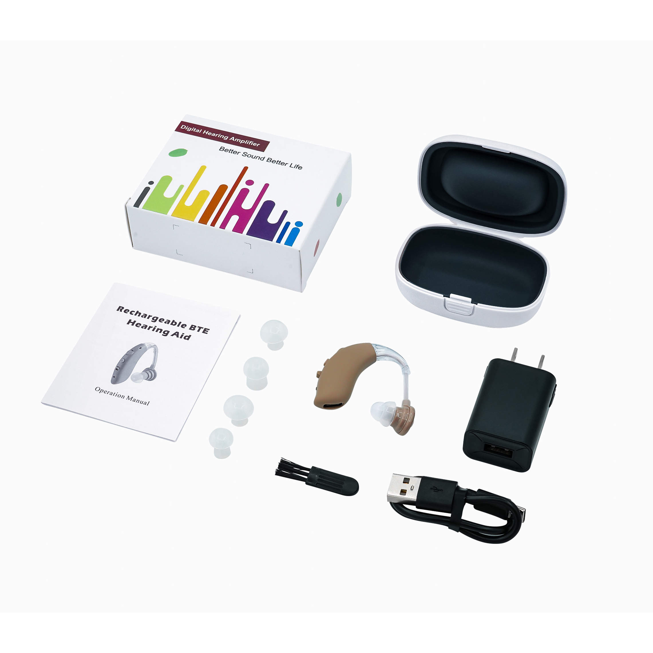 behind the ear hearing aid