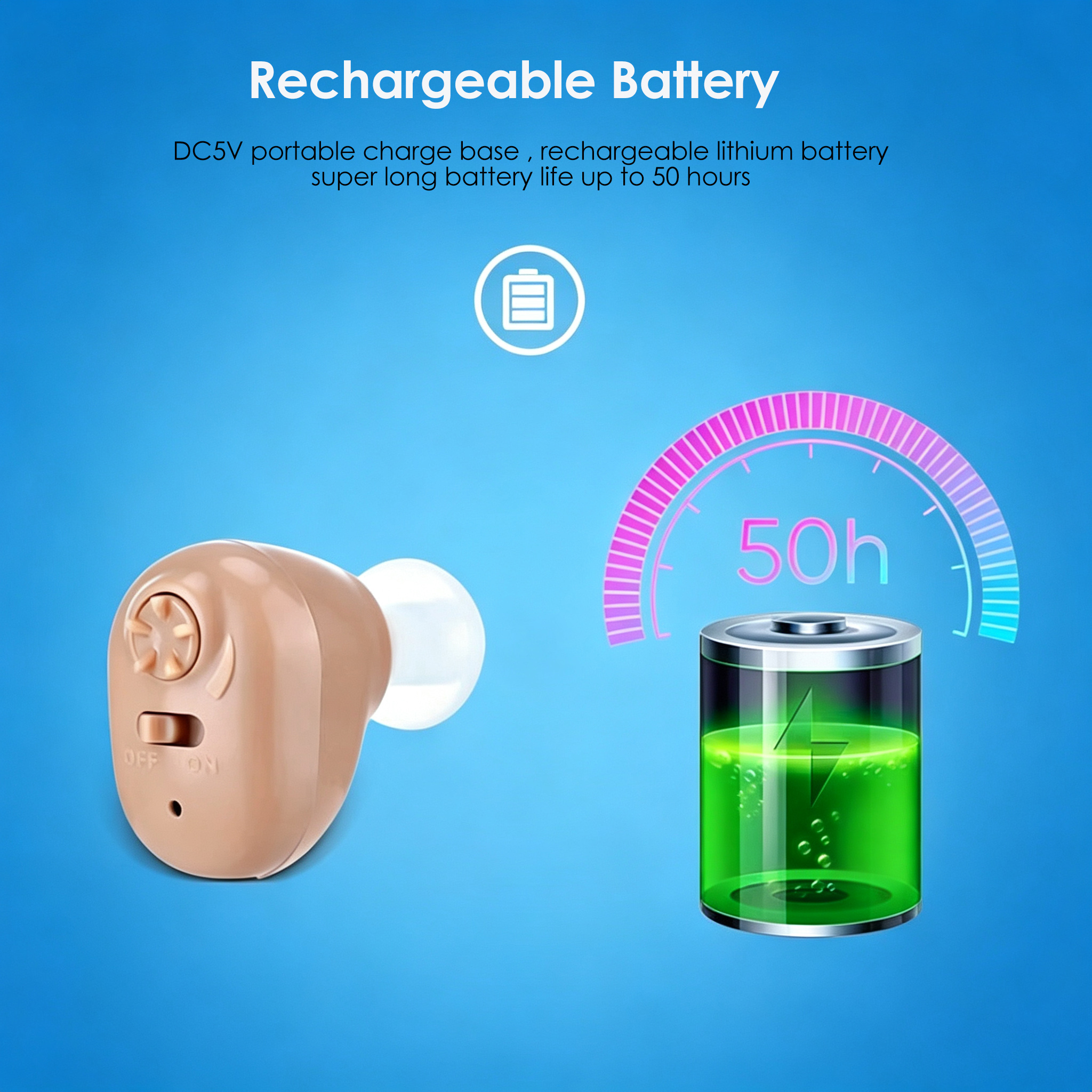 rechargeable hearing aids online