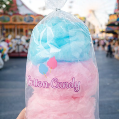 Custom Printed Cotton Candy Bags 10" x 16", 1 Mil Clear Logo Candy Packaging Bags,Anhui Province Tianle Plastic Co.,Ltd ,Custom Printed Cotton Candy Bags 10x16 Clear 1 Mil Logo Packaging Bags