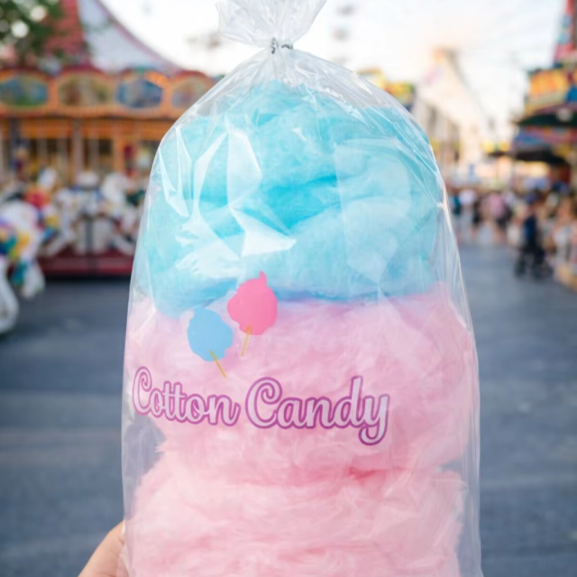 Custom Printed Cotton Candy Bags 10" x 16", 1 Mil Clear Logo Candy Packaging Bags,Anhui Province Tianle Plastic Co.,Ltd ,Custom Printed Cotton Candy Bags 10x16 Clear 1 Mil Logo Packaging Bags