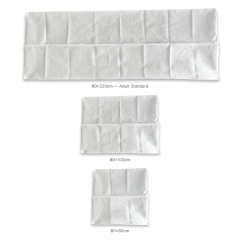 Standard 36" x 90" White Medical Body Bags for Hospitals and Mortuaries - High GSM Non-Woven Fabric with Secure Center Zipper,Anhui Province Tianle Plastic Co.,Ltd ,Professional 36x90 Inch Standard Medical Body Bags | Leak-Proof PE Coated Mortuary Pouches for Hospitals