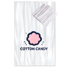 Extra Large Cotton Candy Bags 14" x 24", 1.5 Mil Industrial Grade Clear Packaging Bags,Anhui Province Tianle Plastic Co.,Ltd ,14x24 Extra Large Cotton Candy Bags 1.5 Mil Heavy Duty Wholesale Packaging