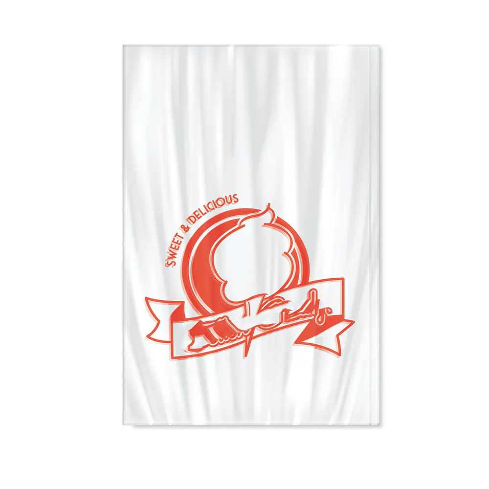 Custom Printed Cotton Candy Bags 10" x 16", 1 Mil Clear Logo Candy Packaging Bags,Anhui Province Tianle Plastic Co.,Ltd ,Custom Printed Cotton Candy Bags 10x16 Clear 1 Mil Logo Packaging Bags