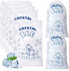 30+ LB Jumbo Ice Bags for Ice Baths & Cold Plunge | Extra Large Drawstring Recovery Bags,Anhui Province Tianle Plastic Co.,Ltd ,Jumbo 30-35 LB Drawstring Ice Bags | Extra Large Ice Bath & Industrial Use