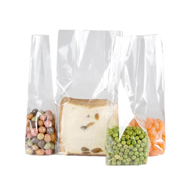 8" x 4" x 18" Gusseted Clear Bread Bags for Standard Sandwich Loaves - Extra Strong 1.5 Mil Plastic Bags for Homemade Bread Storage,Anhui Province Tianle Plastic Co.,Ltd ,8x4x18 Inch Gusseted Bread Bags for Standard Loaves | Best Food Grade Storage Bags