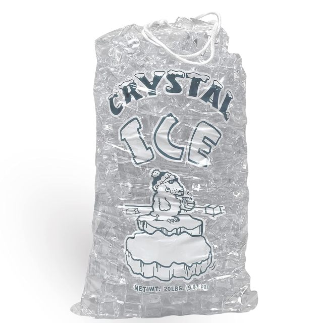 20 LBS Commercial Grade Drawstring Ice Bags | Bulk Ice Storage for Catering & Events,Anhui Province Tianle Plastic Co.,Ltd ,Large 20 LB Drawstring Ice Bags (14x27 Inch) | Commercial Strength