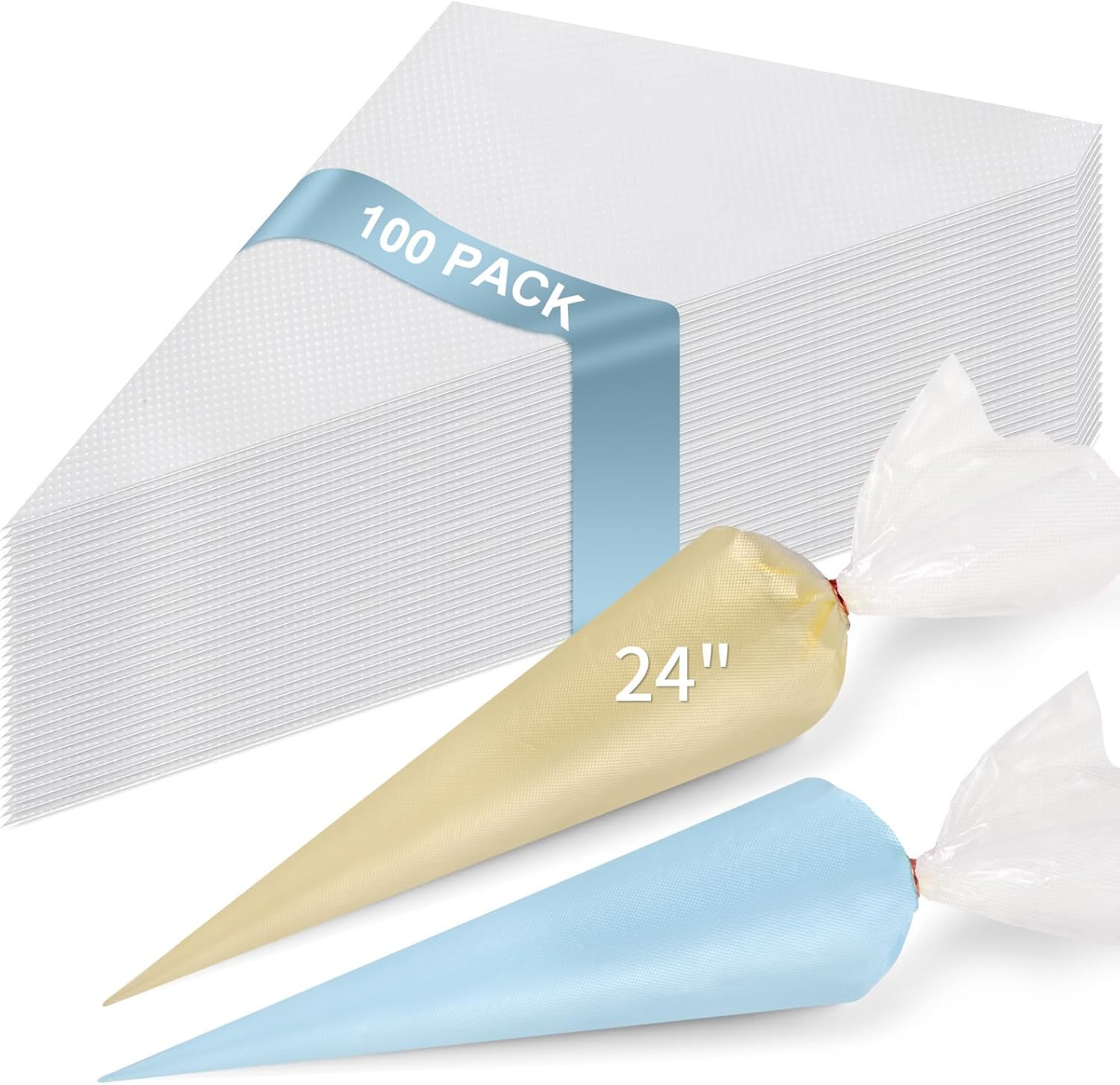 Professional Extra-Large 18" Heavy-Industrial Grade Anti-Slip Surface Duty Piping Bags for Bakery Cake Decorating,Anhui Province Tianle Plastic Co.,Ltd ,18-Inch Professional Heavy-Duty Piping Bags | Industrial Grade Anti-Slip Pastry Decorating Bags