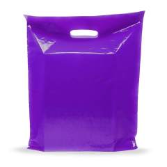 9x12" Plastic Shopping Bags with Handles - Retail Bags for T-Shirts & Books,Anhui Province Tianle Plastic Co.,Ltd ,9x12 Inch Standard Merchandise Bags - Durable Plastic Retail Bags