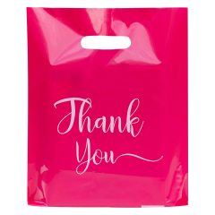 9x12" Plastic Shopping Bags with Handles - Retail Bags for T-Shirts & Books,Anhui Province Tianle Plastic Co.,Ltd ,9x12 Inch Standard Merchandise Bags - Durable Plastic Retail Bags