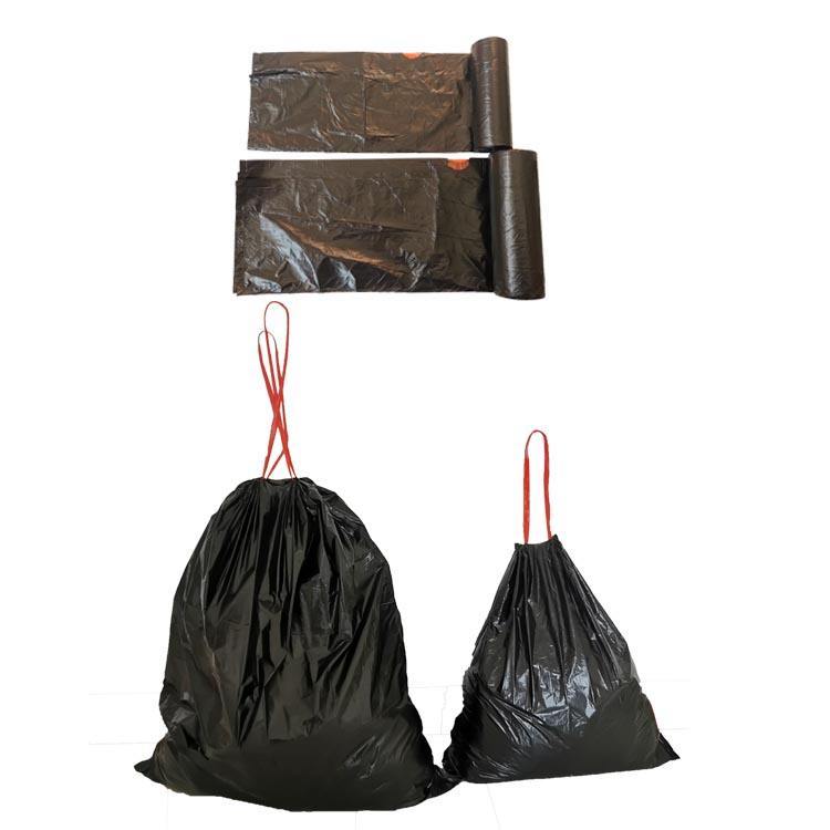 17" x 18" Small Trash Bags with Strong Drawstring | Scented Bathroom Garbage Liners 4 Gallon,Anhui Province Tianle Plastic Co.,Ltd ,17" x 18" Best 4 Gallon Drawstring Trash Bags for Bathroom & Office Bins