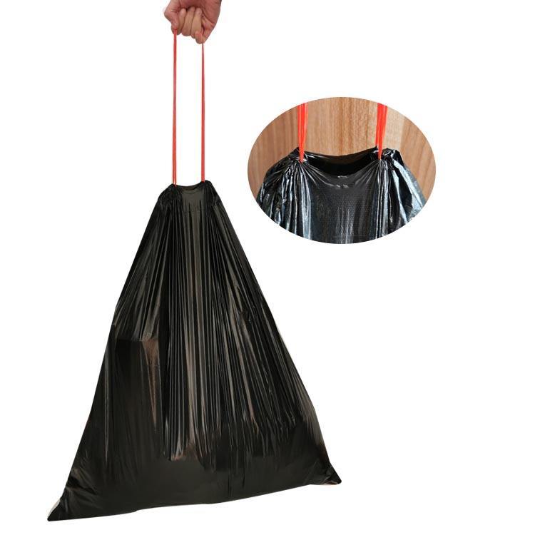 17" x 18" Small Trash Bags with Strong Drawstring | Scented Bathroom Garbage Liners 4 Gallon,Anhui Province Tianle Plastic Co.,Ltd ,17" x 18" Best 4 Gallon Drawstring Trash Bags for Bathroom & Office Bins