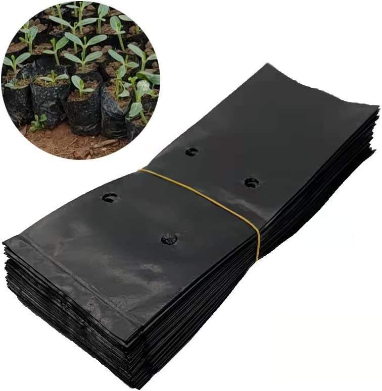 10x12 Inch 3 Gallon Vegetable Grow Bags - Large Planters for Tomato & Pepper,Anhui Province Tianle Plastic Co.,Ltd ,3 Gallon (10x12 Inch) Plastic Grow Bags - Heavy Duty Vegetable Planters