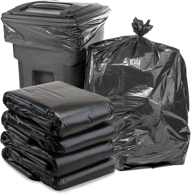 30 Gallon Heavy Duty Trash Bags 2.5Mil  Black For Construction & Property Cleaning,Anhui Province Tianle Plastic Co.,Ltd ,Heavy Duty Trash Bags 2.5 Mil 30 Gallon For Construction