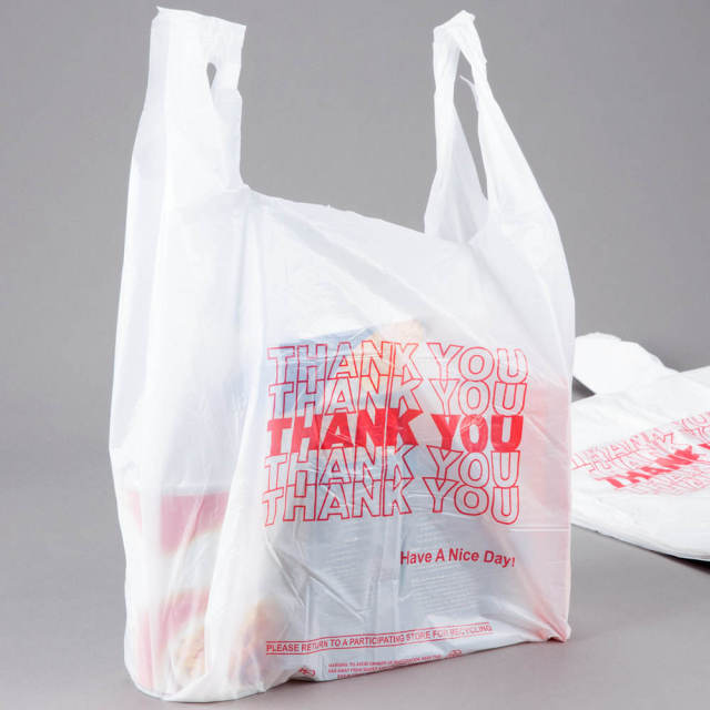Bulk 10x5x18" White T-Shirt Bags Grocery Bags - Value Pack for Convenience Stores,Anhui Province Tianle Plastic Co.,Ltd ,10x5x18 Medium Plastic Grocery Bags | Heavy Duty Takeout Bags