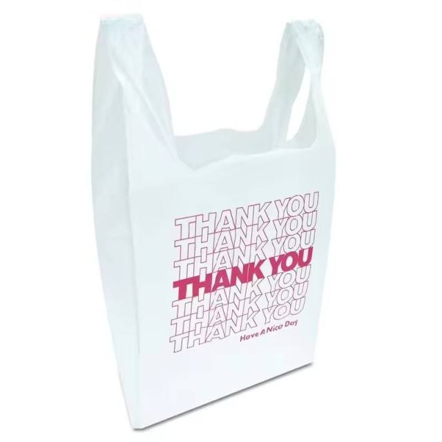 Bulk 10x5x18" White T-Shirt Bags Grocery Bags - Value Pack for Convenience Stores,Anhui Province Tianle Plastic Co.,Ltd ,10x5x18 Medium Plastic Grocery Bags | Heavy Duty Takeout Bags