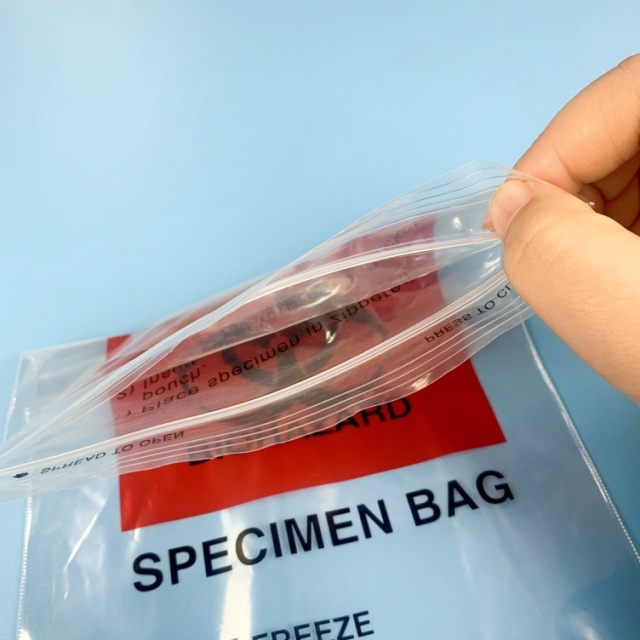 3x5" Biohazard Specimen Bags with Document Pouch - 3-Wall Leak-Proof Lab Bags for Blood Tubes,Anhui Province Tianle Plastic Co.,Ltd ,Small 3x5 Biohazard Specimen Bags for Blood Samples