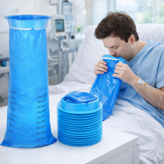 1000ml Medical Emesis Bags - Disposable Vomit Bags with Secure Twist-Tie Closure,Anhui Province Tianle Plastic Co.,Ltd ,1000ml Medical Emesis Bags | Disposable & Leak-Proof Vomit Containers