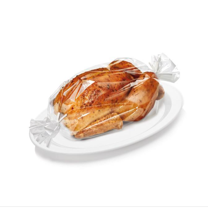 14" x 20" Medium Oven Bags for Whole Chicken and Roasts - Clear Food-Grade Leak-Proof Baking Bags,Anhui Province Tianle Plastic Co.,Ltd ,14x20 Inch Medium PA Oven Bags for Whole Chicken | Heat-Resistant Leak-Proof Roasting & Baking Pouches