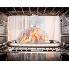 14" x 20" Medium Oven Bags for Whole Chicken and Roasts - Clear Food-Grade Leak-Proof Baking Bags,Anhui Province Tianle Plastic Co.,Ltd ,14x20 Inch Medium PA Oven Bags for Whole Chicken | Heat-Resistant Leak-Proof Roasting & Baking Pouches