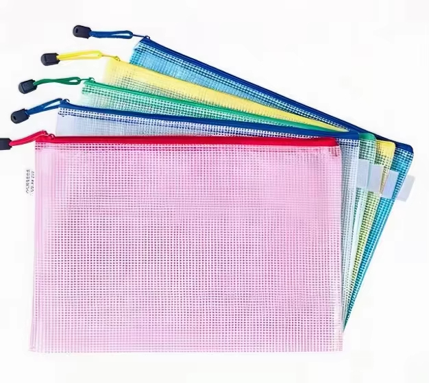 B4 Waterproof Mesh Zipper Bags for Sheet Music and Board Games - Durable PVC Project Pouches for Office Ledger,Anhui Province Tianle Plastic Co.,Ltd ,B4 Waterproof Mesh Zipper Bags for Sheet Music | Durable PVC Project Pouches & Travel Packing Cubes