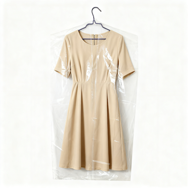 24x54" Clear Plastic Dress Bags for Hanging Clothes - Heavy Duty LDPE Garment Cover for Wardrobe Storage,Anhui Province Tianle Plastic Co.,Ltd ,24x54" Clear Plastic Dress Bags | Hanging Garment Covers