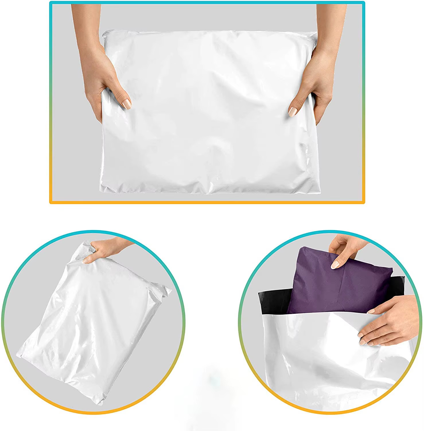 6x9" Premium Poly Mailers Self Seal Shipping Bags - Heavy Duty LDPE Mailing Envelopes for Small Business,Anhui Province Tianle Plastic Co.,Ltd ,6x9 Poly Mailers | Small Business Shipping Envelopes