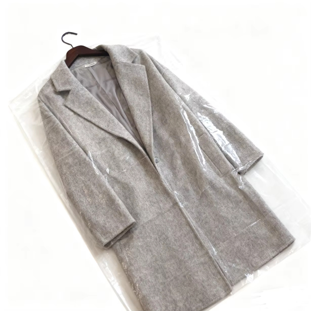24x54" Clear Plastic Dress Bags for Hanging Clothes - Heavy Duty LDPE Garment Cover for Wardrobe Storage,Anhui Province Tianle Plastic Co.,Ltd ,24x54" Clear Plastic Dress Bags | Hanging Garment Covers