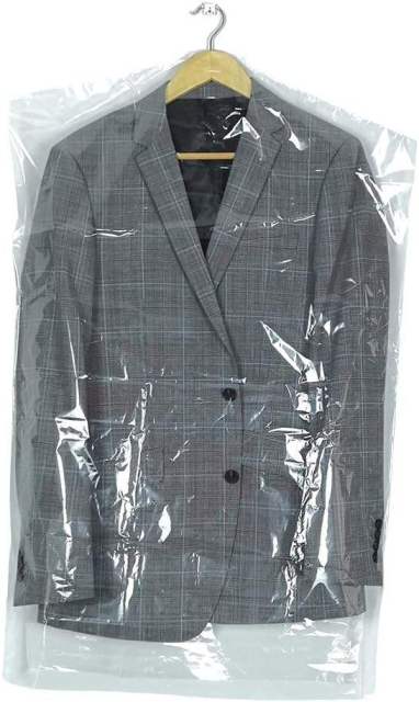 Clear Plastic Garment Bags 20x40" for Hanging Clothes - Heavy Duty LDPE Suit Bags for Closet Storage,Anhui Province Tianle Plastic Co.,Ltd ,Clear Plastic Suit Bags 20x40 | Heavy Duty Garment Covers