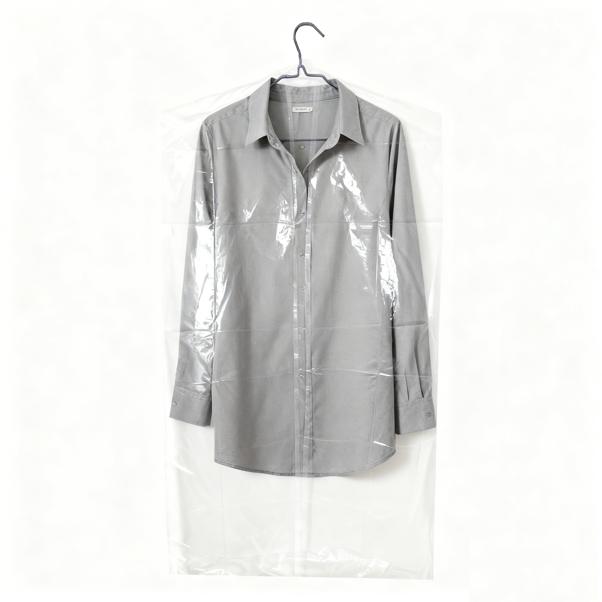 Clear Garment Bags for Hanging Clothes 24x48" - Plastic Suit Bags & Coat Covers for Closet Storage,Anhui Province Tianle Plastic Co.,Ltd ,Clear Plastic Garment Bags 24x48" Transparent Dry Cleaning Bags| Hanging Coat Covers