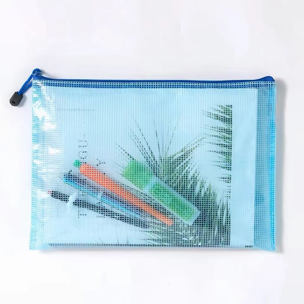A6 Mini Mesh Zipper Pouches for Earphones and Charger Cables - Pocket Sized Clear Plastic Bags for Flash Cards,Anhui Province Tianle Plastic Co.,Ltd ,A6 Mini Mesh Zipper Pouches for Earphones | Pocket Sized Clear Bags for Flash Cards & Small Tech Accessories