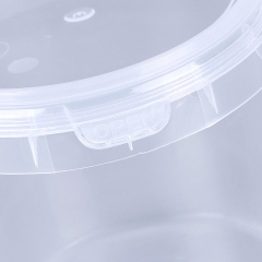 32 oz Clear PP Tamper Evident Plastic Buckets with Lids - Food Grade Deli Containers for Meal Prep, Ice Cream & Catering,Anhui Province Tianle Plastic Co.,Ltd ,Wholesale 32 oz Tamper Proof Plastic Food Buckets with Lids | BPA-Free PP