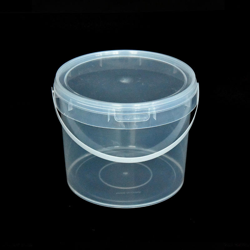 64 oz Clear Round Plastic Buckets with Tamper Evident Lids & Handles - Multi-Purpose Food Grade Containment for Sauce, Snacks, and Crafts,Anhui Province Tianle Plastic Co.,Ltd ,Half Gallon Tamper Evident Plastic Pails Wholesale | Clear PP Bucket with Handle