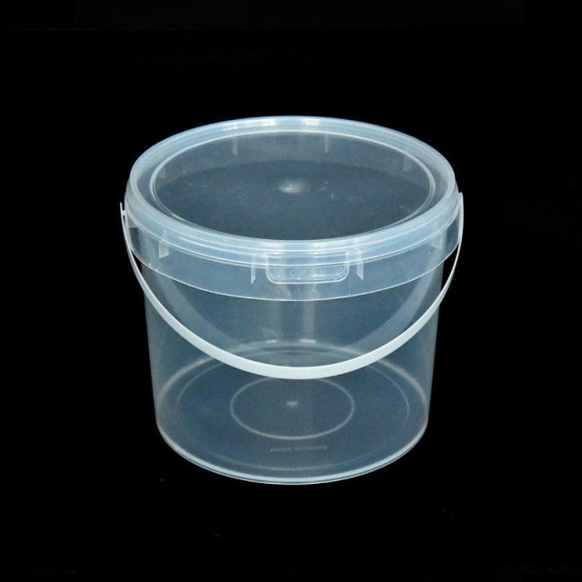 64 oz Clear Round Plastic Buckets with Tamper Evident Lids & Handles - Multi-Purpose Food Grade Containment for Sauce, Snacks, and Crafts,Anhui Province Tianle Plastic Co.,Ltd ,Half Gallon Tamper Evident Plastic Pails Wholesale | Clear PP Bucket with Handle