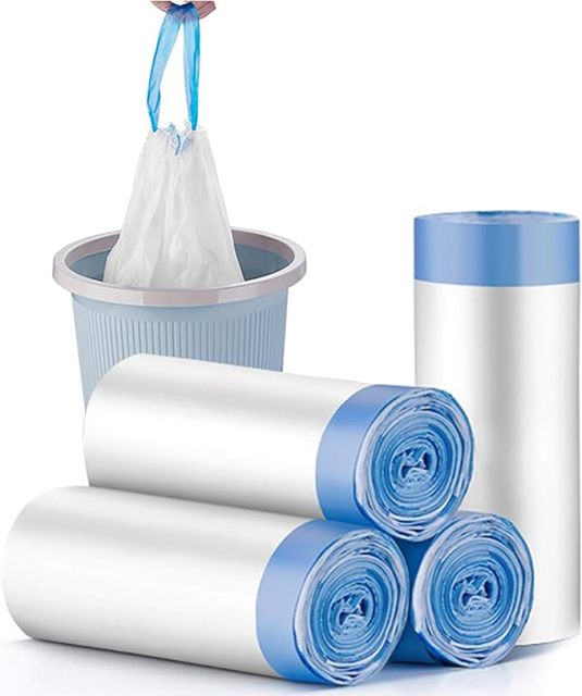 Universal Drawstring Cat Litter Box Liners - Heavy Duty Automatic Litter Box Bags Compatible with Litter,Anhui Province Tianle Plastic Co.,Ltd ,universal litter box liners, automatic waste drawer bags, compatible litter robot liners