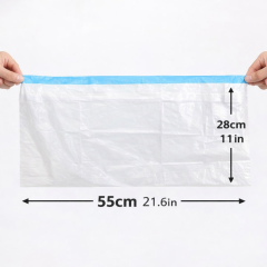 Bulk Cat Litter Box Liners on Roll - Drawstring Waste Bags Refills Compatible with Automatic Smart Litter Boxes, Economical Pet Supply Accessories for Multi-Cat,Anhui Province Tianle Plastic Co.,Ltd ,Bulk Drawstring Litter Box Liners Roll | Smart Refills