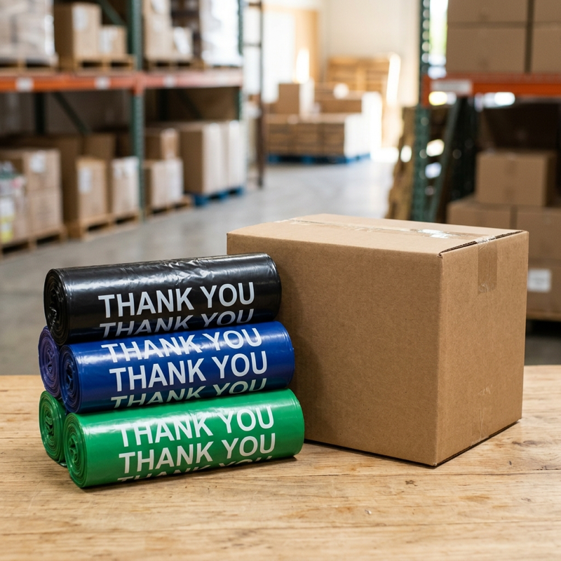 Standard 11.5"x6.5"x22" Grocery Shopping Bags with Thank You Print,Anhui Province Tianle Plastic Co.,Ltd ,11.5"x6.5"x22" Plastic Grocery Shopping Bags | 1/6 Bbl