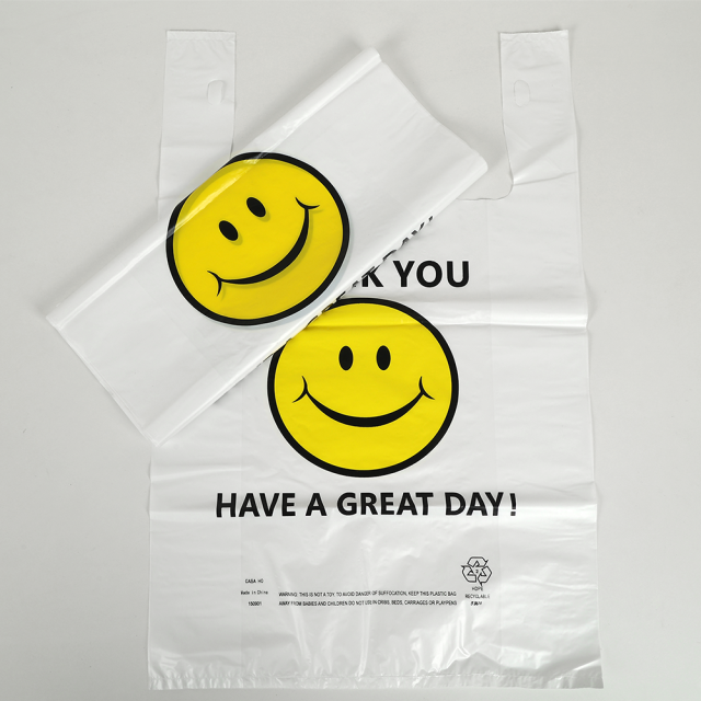 Large 15"x8"x24" Thank You Retail Bags with Warm Greeting,Anhui Province Tianle Plastic Co.,Ltd ,Large 15"x8"x24" Retail Thank You Bags | Gift Shops