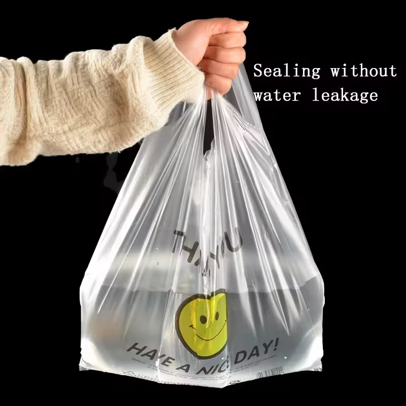11"x6"x20" Have A Nice Day Produce Bags for Farmer's Markets,Anhui Province Tianle Plastic Co.,Ltd ,11"x6"x20" Produce Thank You Bags | Farmer's Market