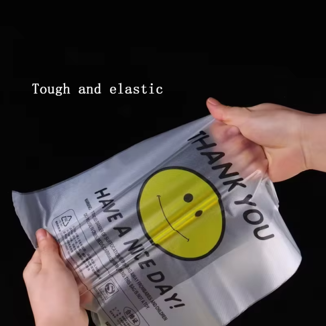 Wide-Gusset 13"x8"x23" Have A Nice Day Bags for Delis,Anhui Province Tianle Plastic Co.,Ltd ,13"x8"x23" Deli Takeout Bags | Fast Food Thank You Bags