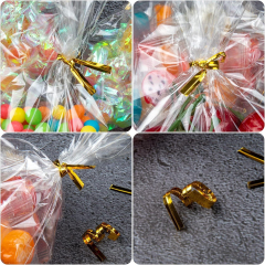 Clear Cellophane Candy Bags with Colorful Twist Ties for Sweets,Anhui Province Tianle Plastic Co.,Ltd ,Clear Cellophane Candy Bags with Twist Ties | Sweet Packaging