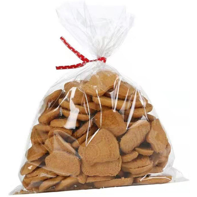 Food-Grade Clear Bakery Bags for Cookies & Pastries with Ties,Anhui Province Tianle Plastic Co.,Ltd ,Food-Grade Clear Bakery Bags for Cookies | Pastry Packaging
