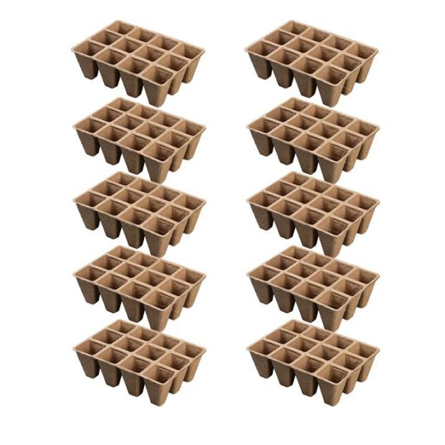 Biodegradable Paper Pulp Seedling Trays for Seed Starting and Nursery Use,Anhui Province Tianle Plastic Co.,Ltd ,Biodegradable Paper Pulp Seedling Tray | Nursery Use