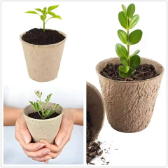 Premium Thick Paper Pulp Seed Starter Cups for Easy Transplant,Anhui Province Tianle Plastic Co.,Ltd ,Premium Thick Paper Pulp Seed Starter Cups | Plantable