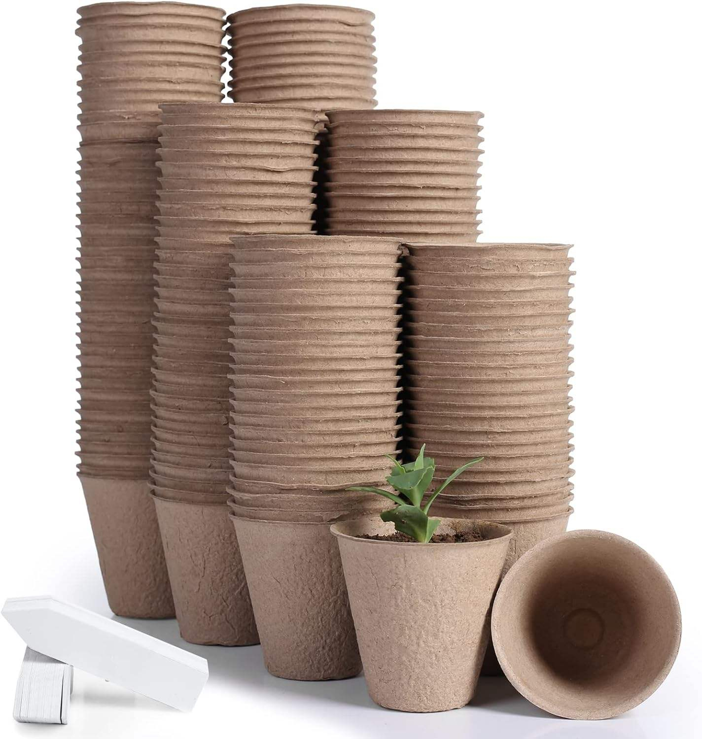 100% Biodegradable Paper Pulp Pots (Eco-Friendly Peat Pot Alternative),Anhui Province Tianle Plastic Co.,Ltd ,100% Biodegradable Paper Pulp Pots | Peat Pot Alternative