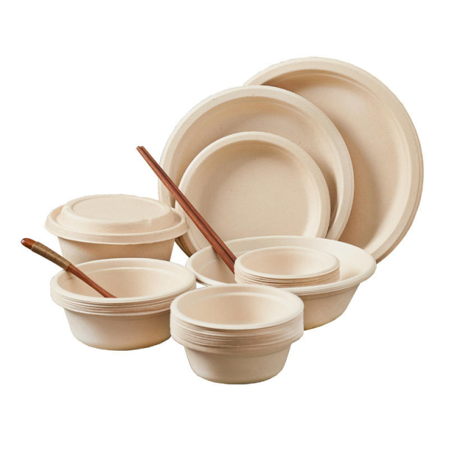 24 oz Eco-Friendly Bagasse Salad Bowls | Compostable Serving Bowls,Anhui Province Tianle Plastic Co.,Ltd ,24 oz Compostable Bagasse Salad Bowls | Eco-Friendly