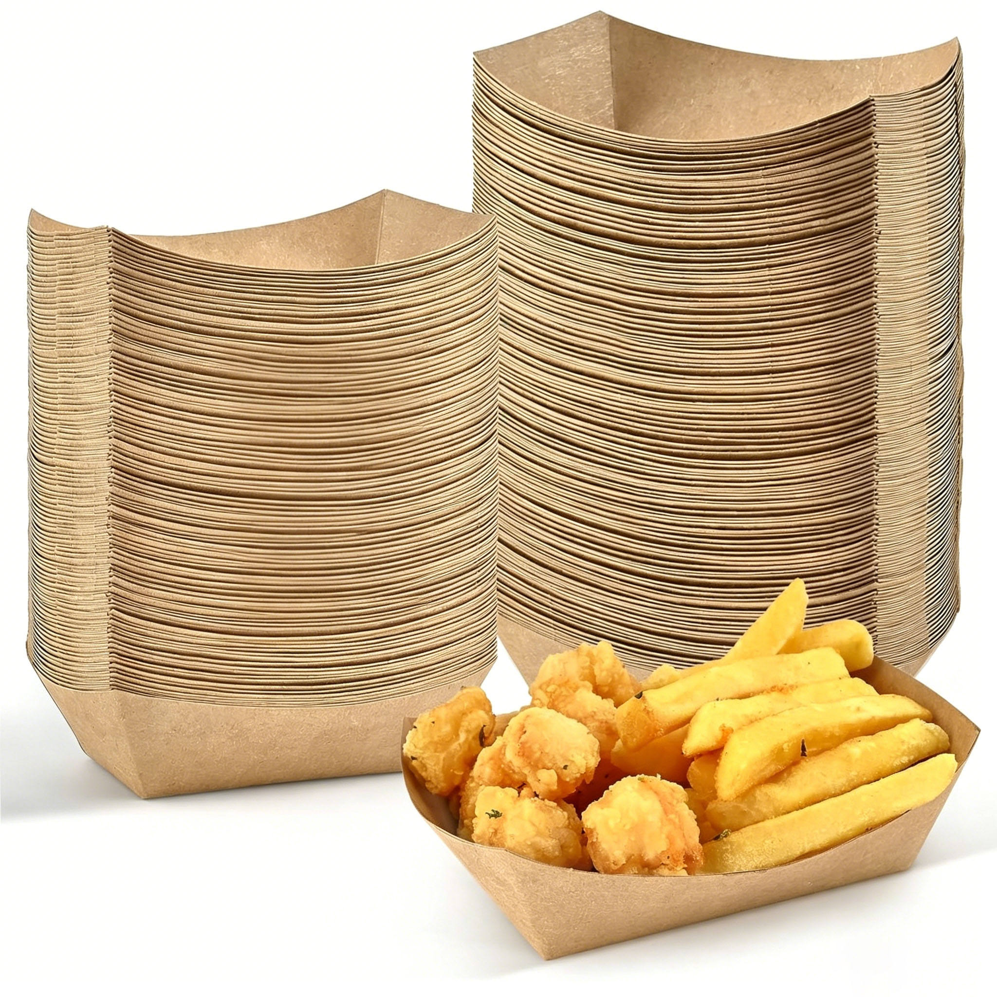 Wholesale Bulk Stackable Kraft Food Trays | Eco Concession Supplies,Anhui Province Tianle Plastic Co.,Ltd ,Wholesale Bulk Stackable Kraft Food Trays | Eco Supplies